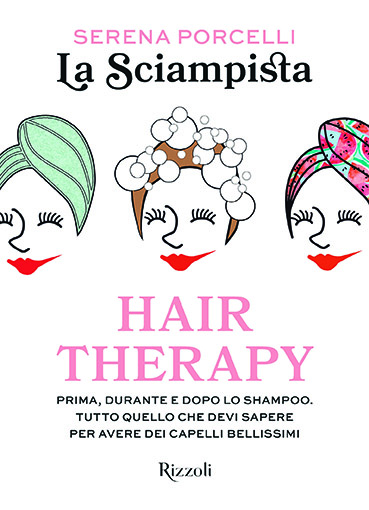 Copertina del libro HAIR THERAPY di Serena Porcelli